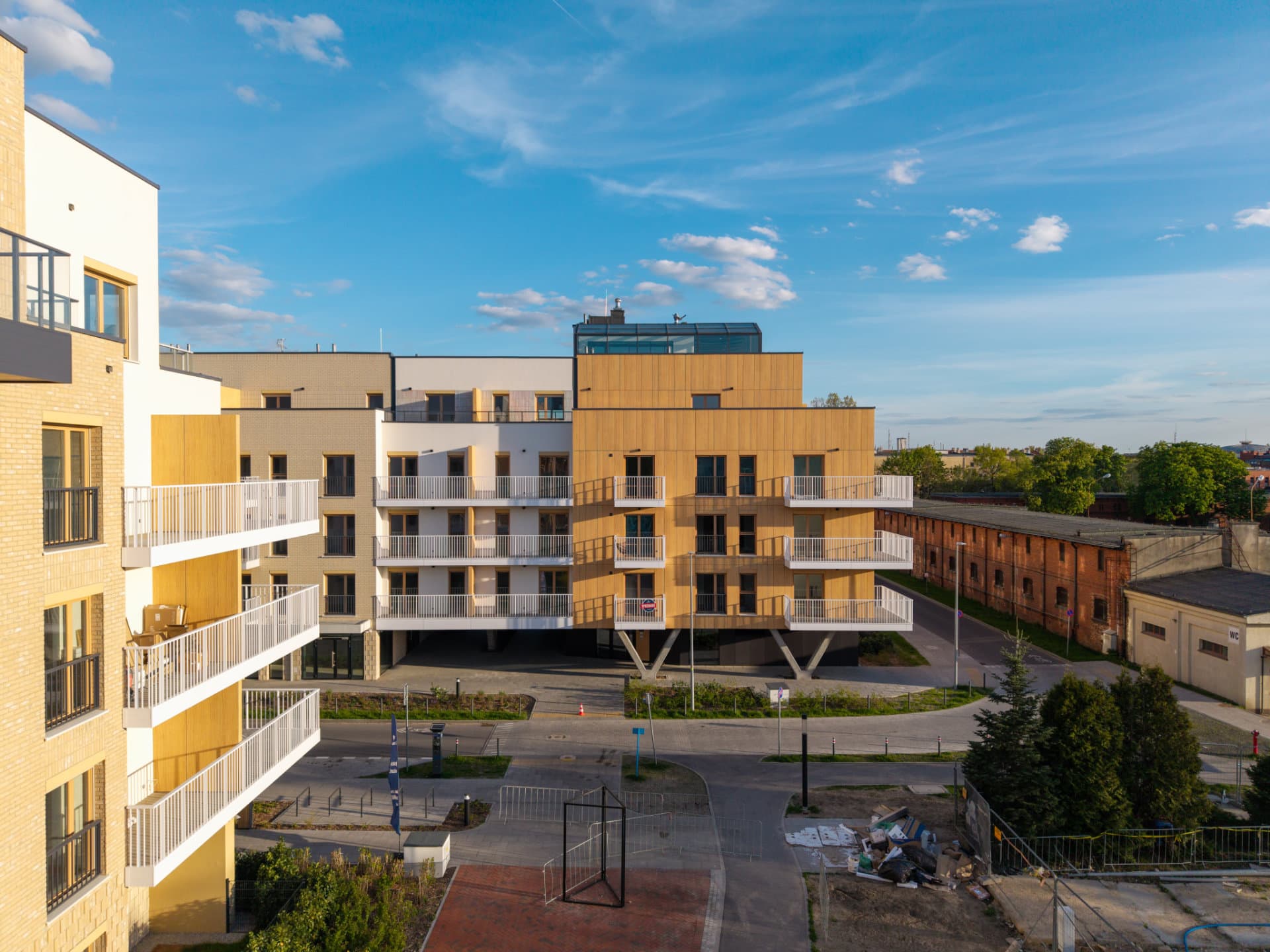 buildings b6 and b10